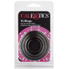 Calexotics Lot de 3 cockrings Noir